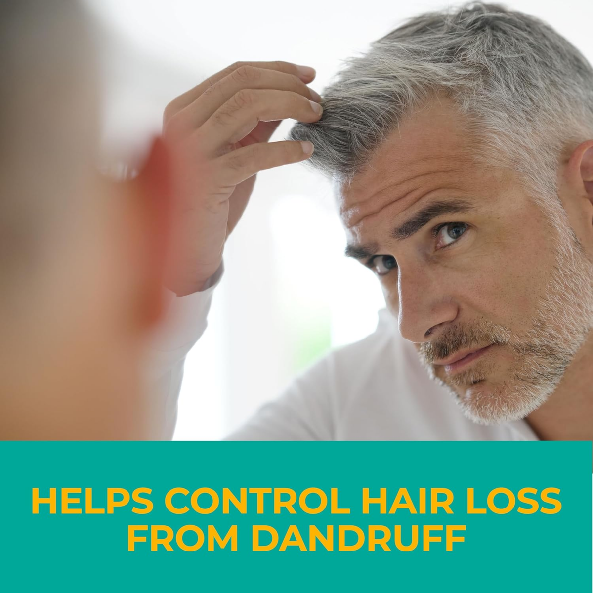 Nizoral Anti Dandruff Shampoo with 1% Ketoconazole & Peppermint Scent