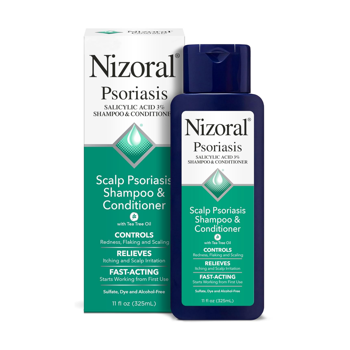 Nizoral Psoriasis 3% Salicylic Acid Shampoo & Conditioner