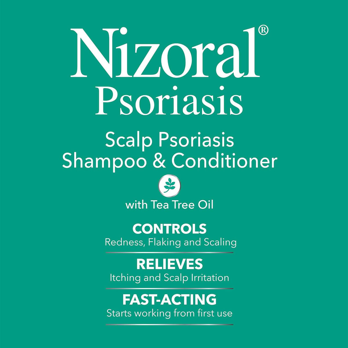 Nizoral Psoriasis 3% Salicylic Acid Shampoo & Conditioner