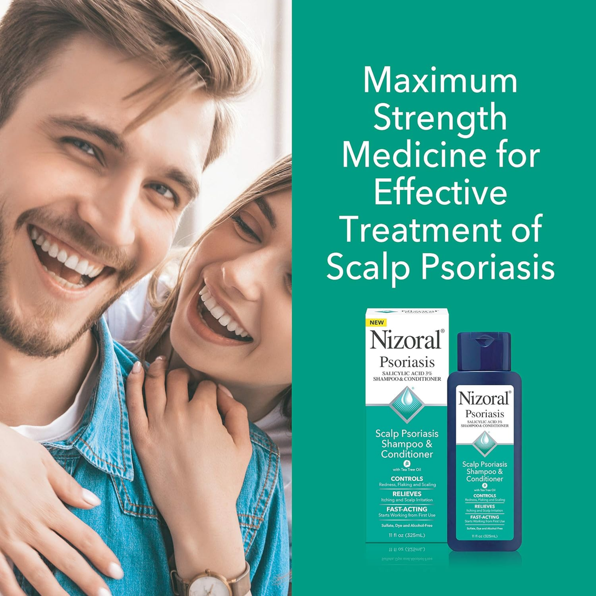 Nizoral Psoriasis 3% Salicylic Acid Shampoo & Conditioner