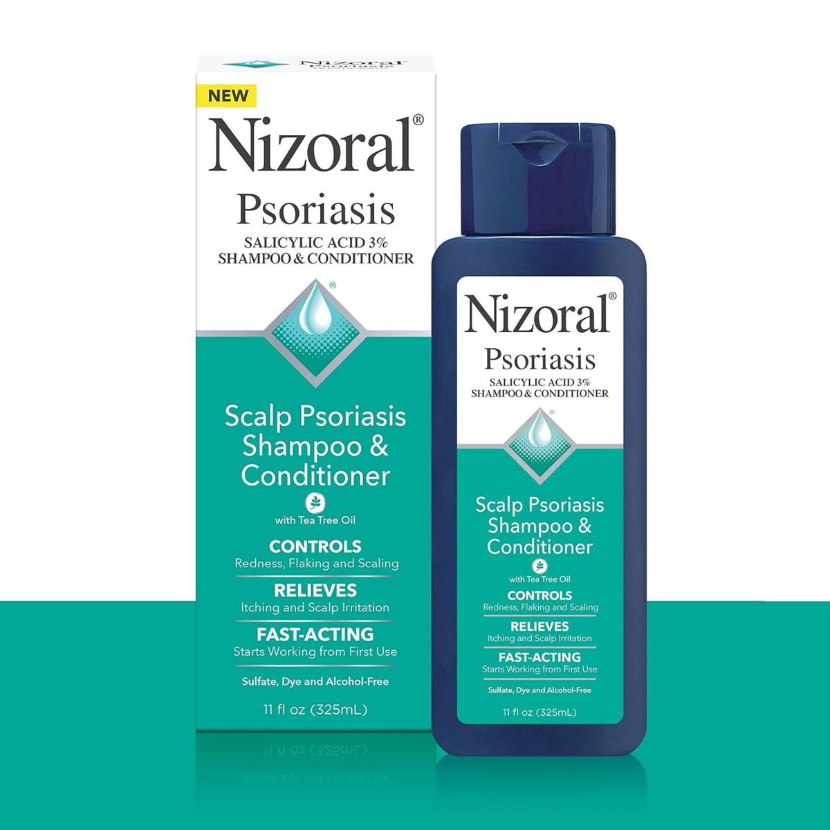 Nizoral Psoriasis 3% Salicylic Acid Shampoo & Conditioner