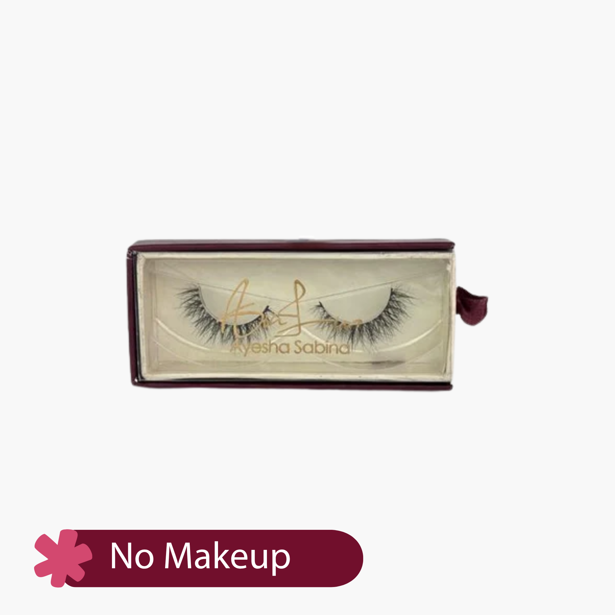 Ayesha Sabina Zero Volume Eyelashes 1 Pair