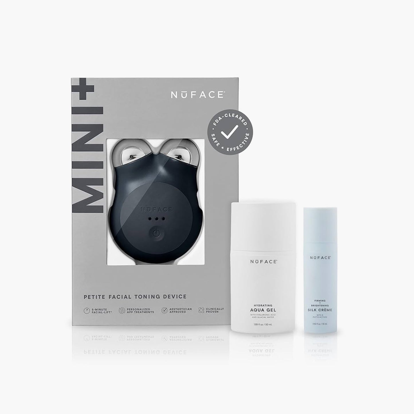 NuFACE Mini+ Starter Kit Midnight Black