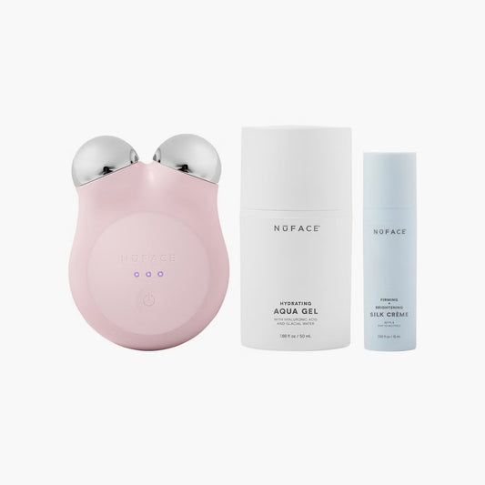 NuFACE Mini+ Starter Kit Sandy Rose