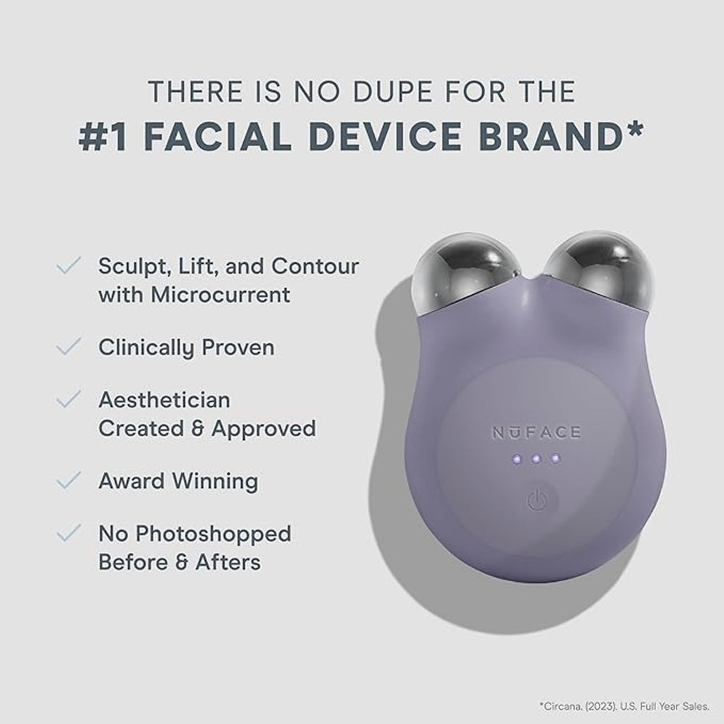 NuFACE Mini+ Starter Kit Violet Dusk