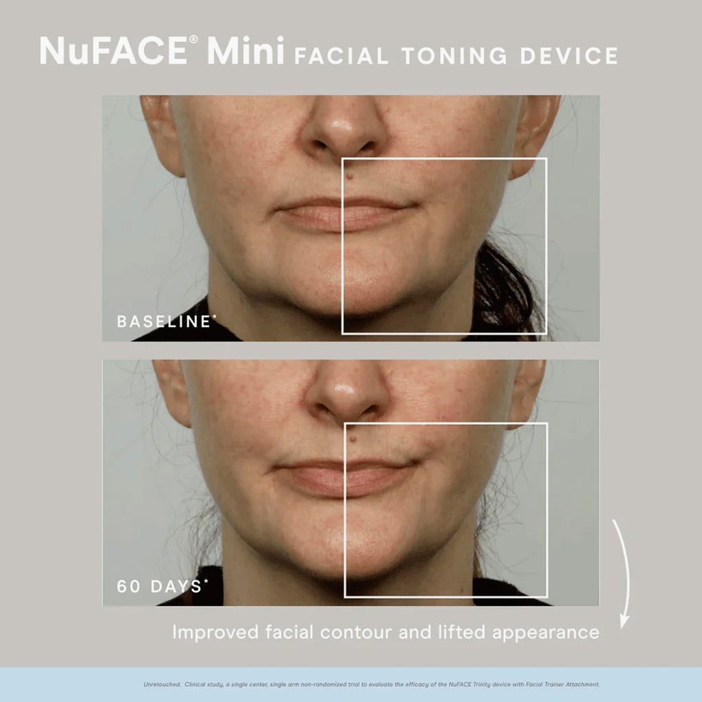NuFace Mini Facial Tonning Device + Hydrating Aqua Gel 50ml