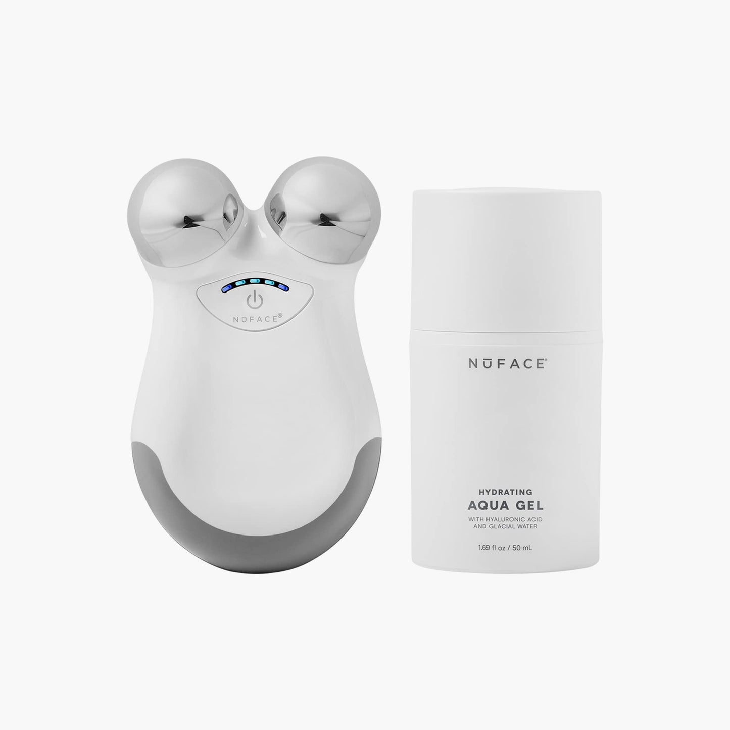 NuFace Mini Facial Tonning Device + Hydrating Aqua Gel 50ml