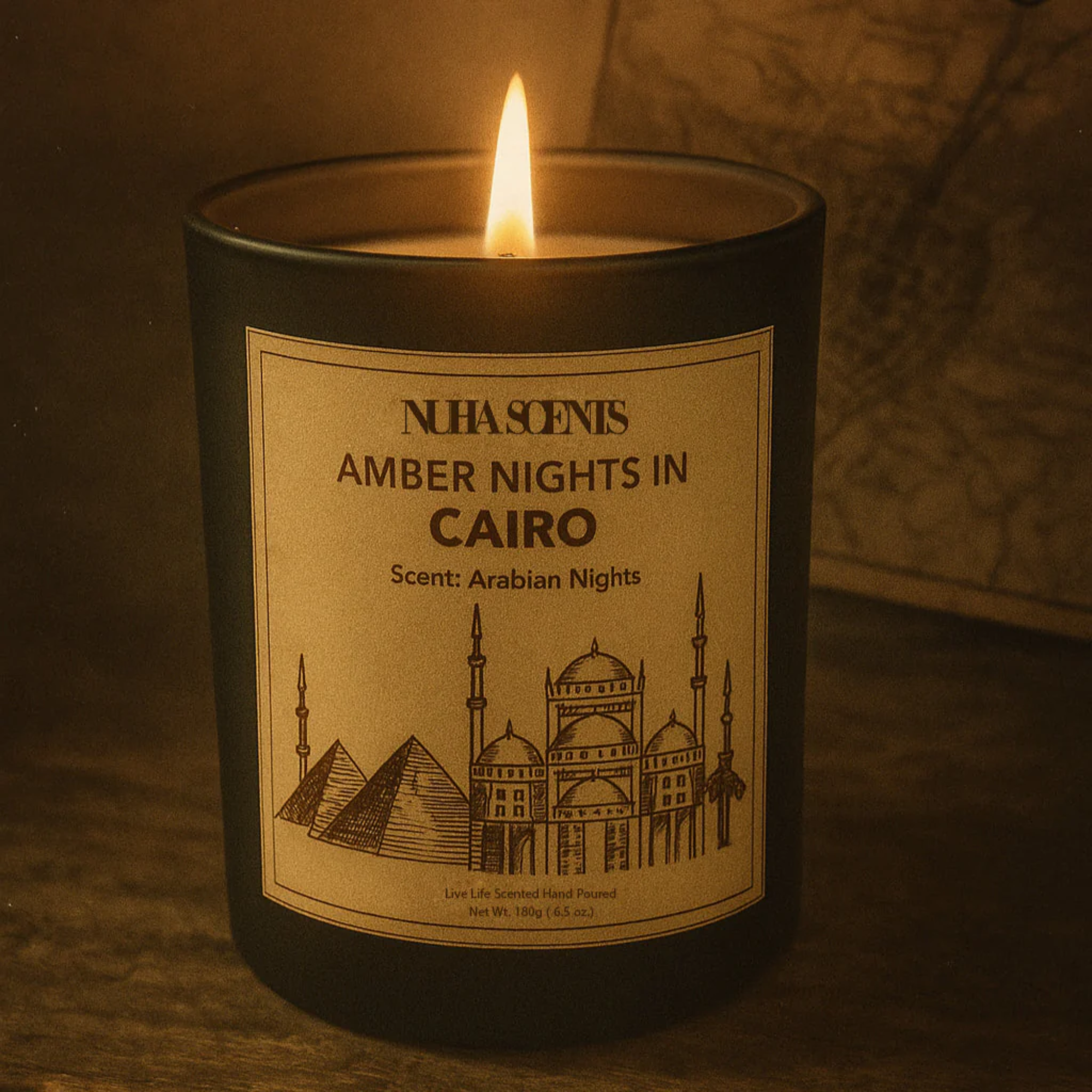 Nuha Scents City Collection Scented Candle 180gm