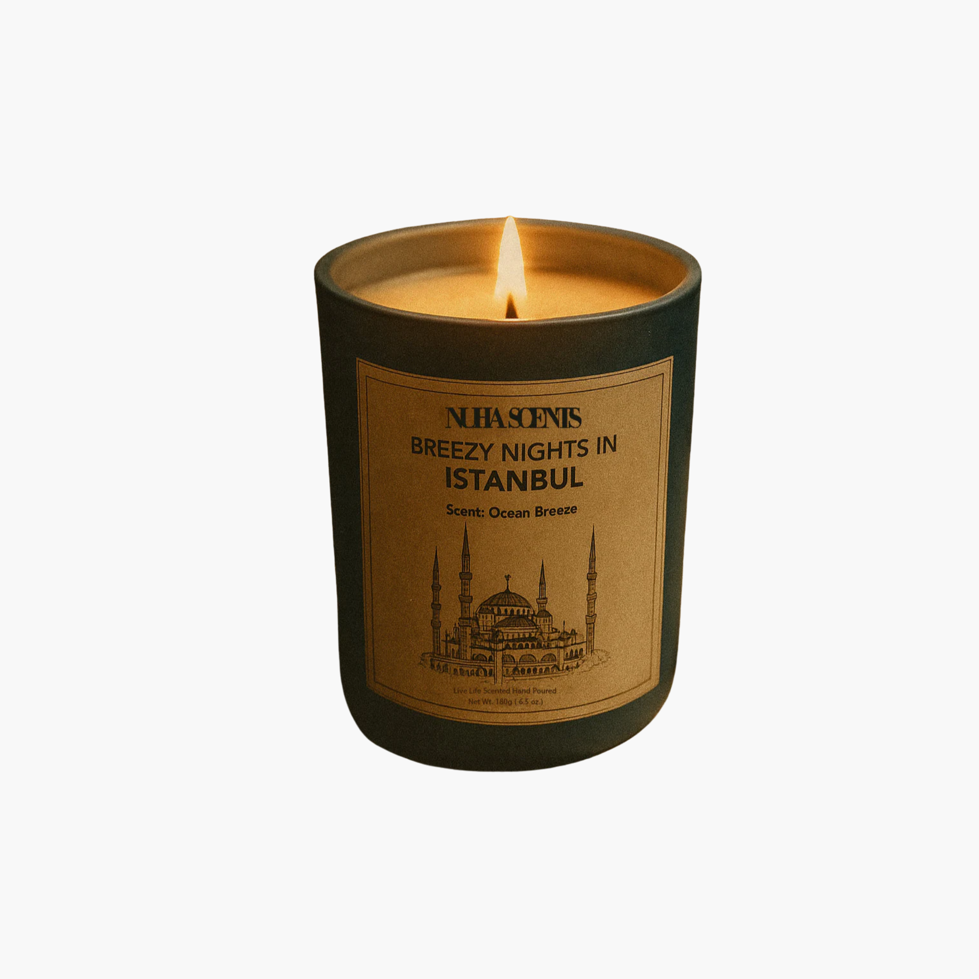 Nuha Scents City Collection Scented Candle 180gm