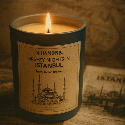 Nuha Scents City Collection Scented Candle 180gm