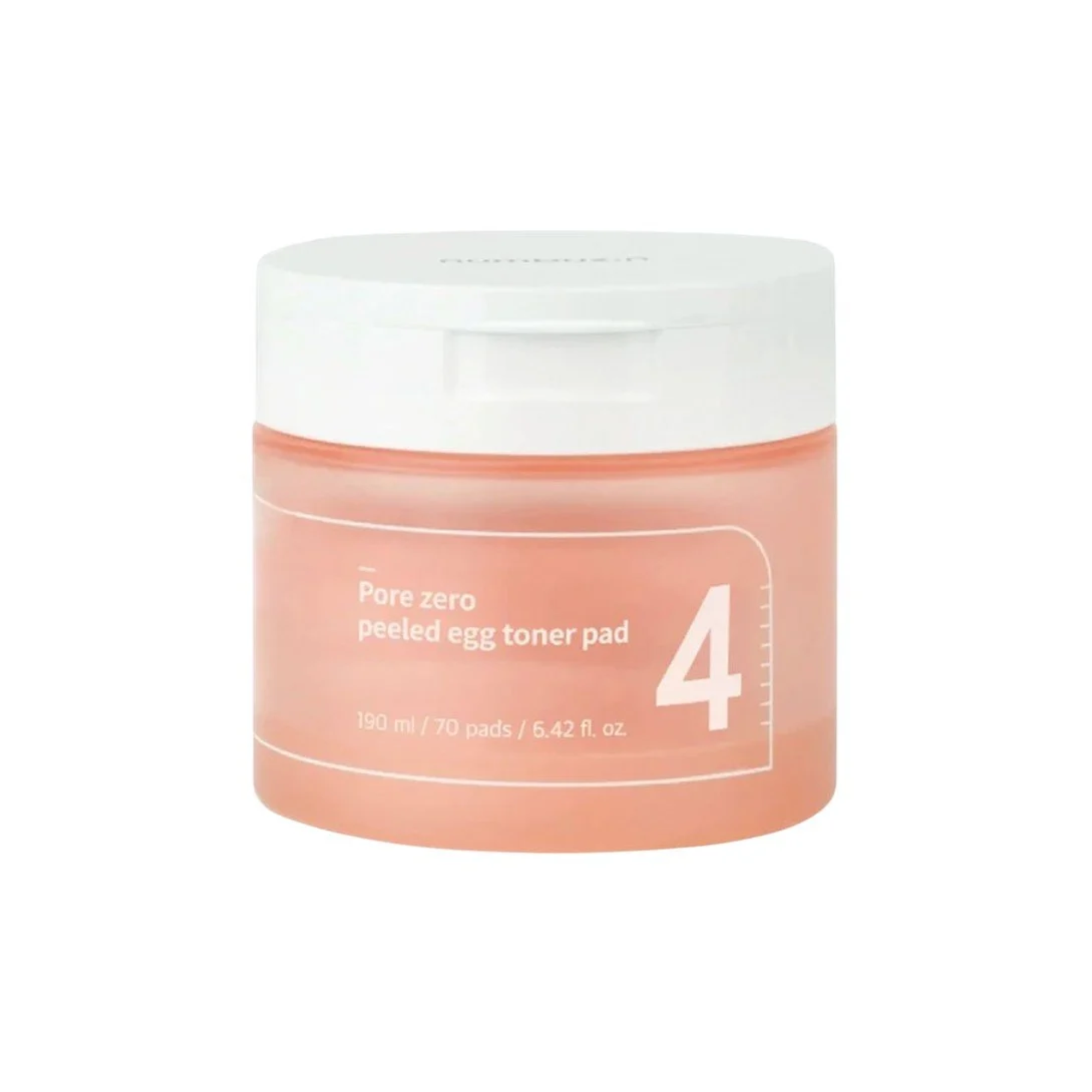 Numbuzin No.4 Pore Zero Peeled Egg Toner Pad 70 Pads