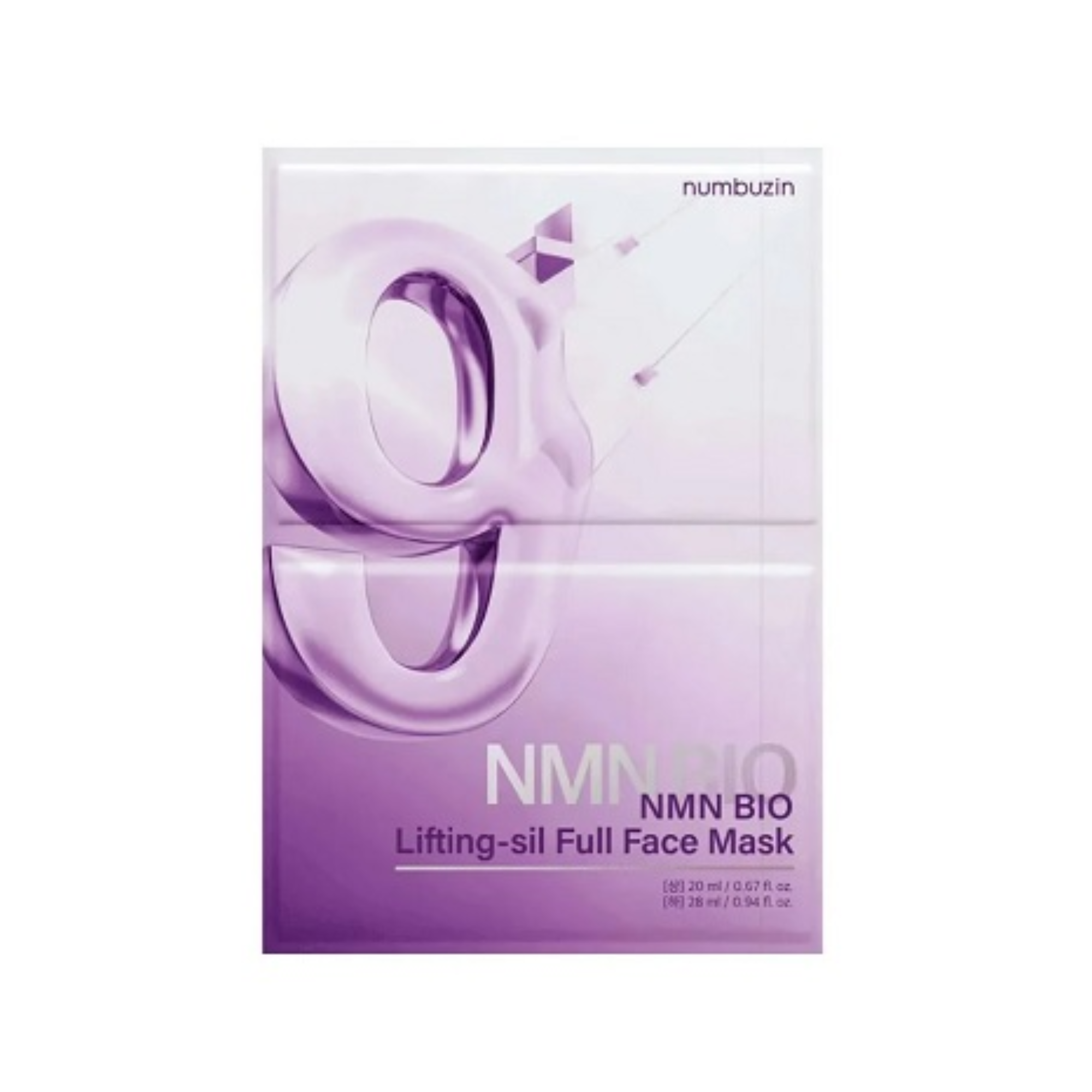 Numbuzin No.9 NAD+ Bio Lifting-Sil Full Face Mask