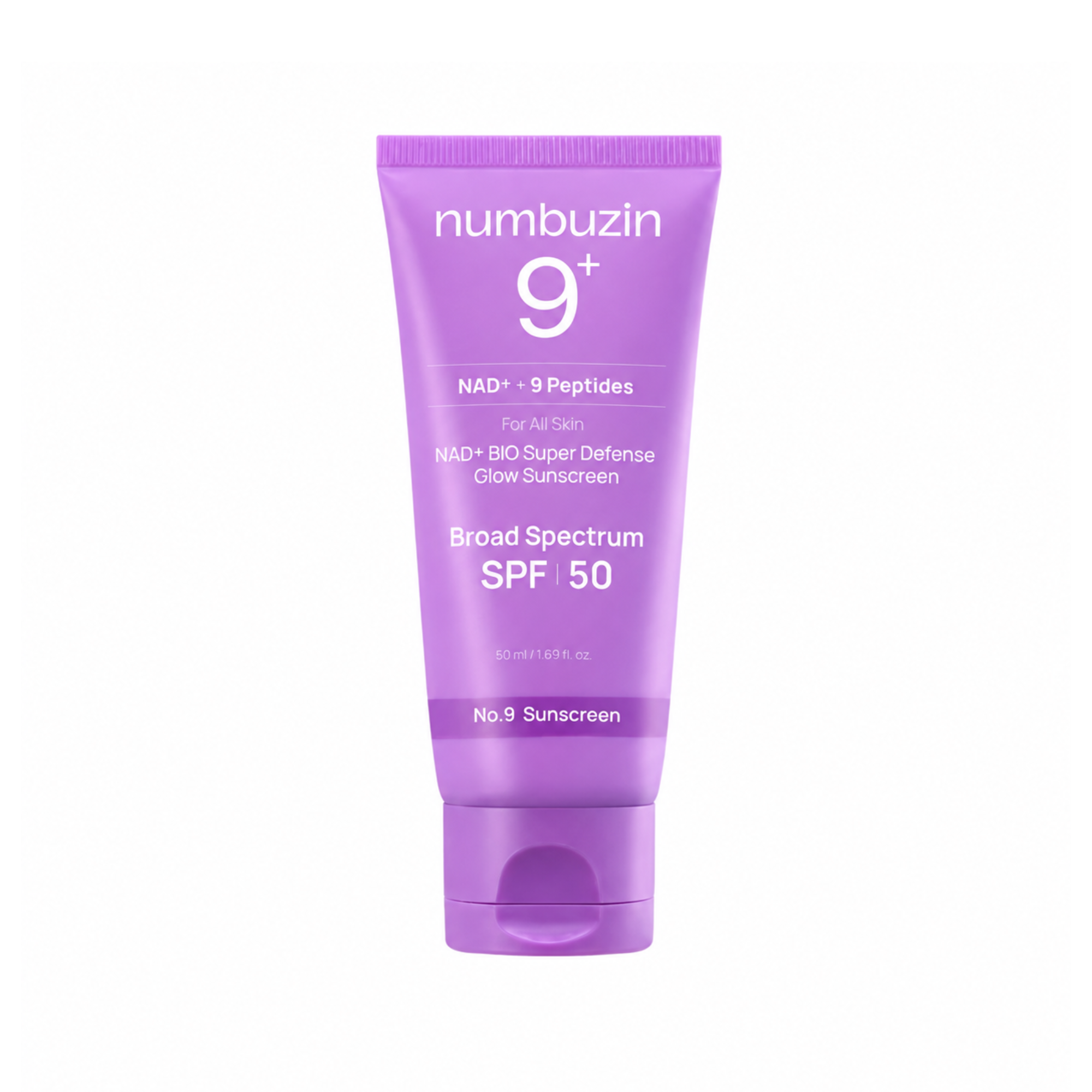 Numbuzin No.9 NAD+ Peptides Dewy Sun Essence SPF 50+ PA++++