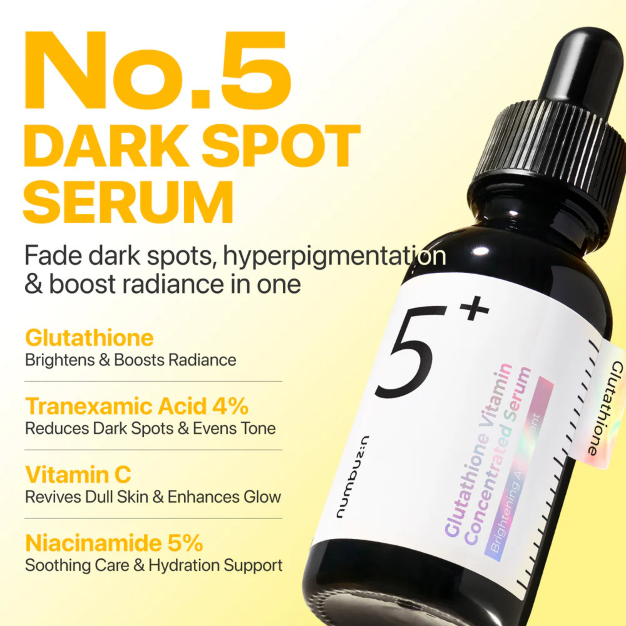 Numbuzin No.5 Glutathione Vitamin Concentrated Serum 30ml