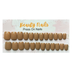 Beauty Nails Square Press On-Nails 24 Pieces