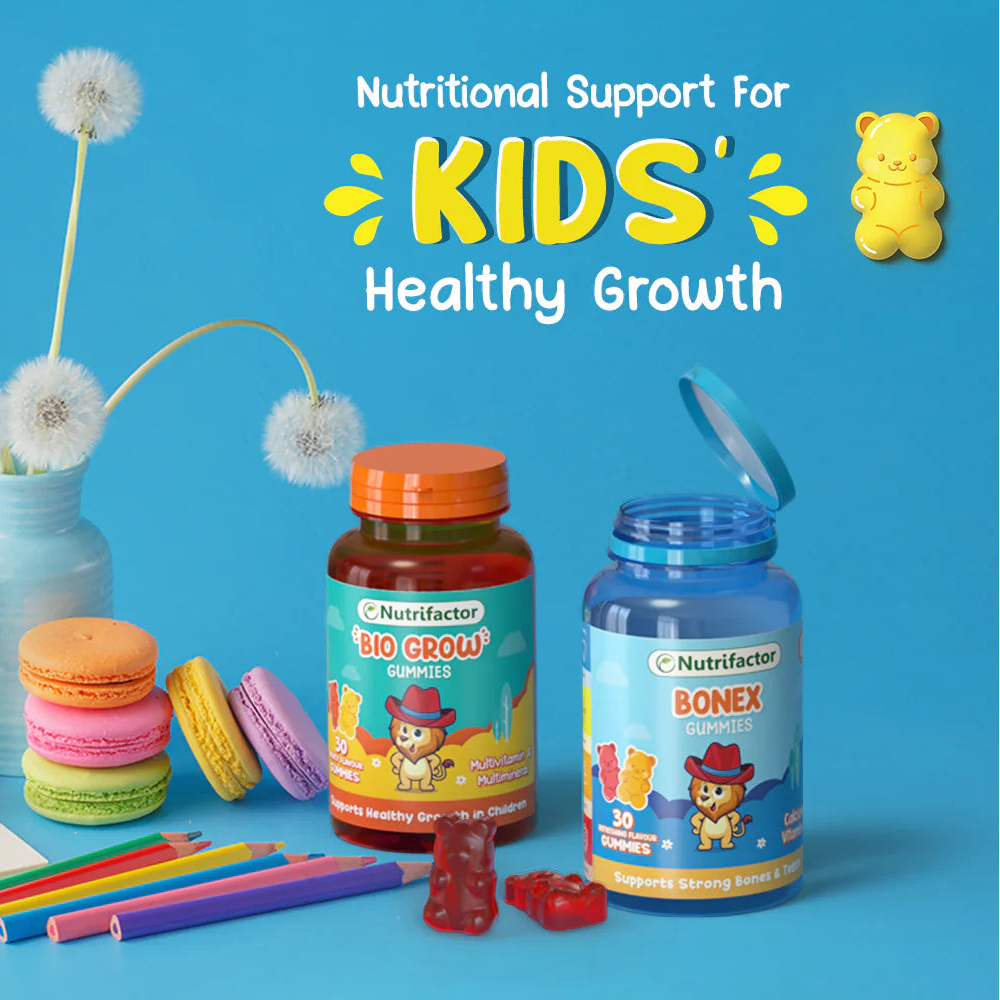 Nutrifactor Bio Grow Fruity Flavour 30 Gummies