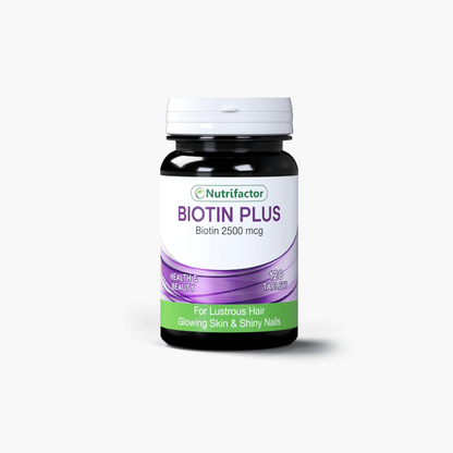Nutrifactor Biotin Plus 2500 mcg Supplements