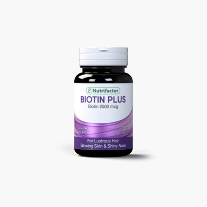 Nutrifactor Biotin Plus 2500 mcg Supplements