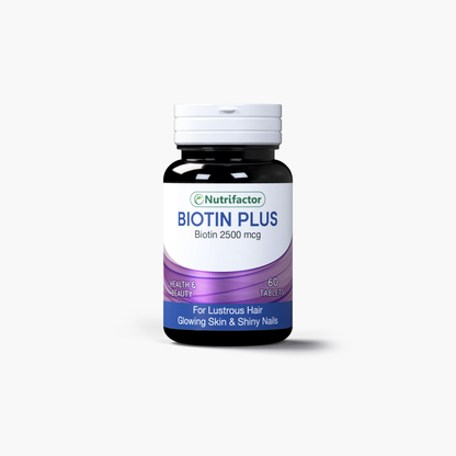Nutrifactor Biotin Plus 2500 mcg Supplements