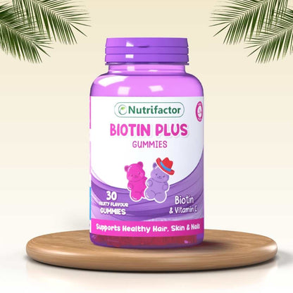 Nutrifactor Biotin Plus Fruity Flavour 30 Gummies