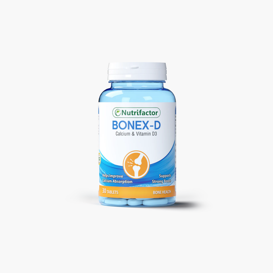 Nutrifactor Bonex-D Calcium & Vitamin D3 Supplements 30 Tablets