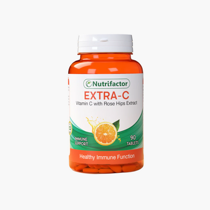 Nutrifactor Extra-C Vitamin-C With Rose Hip Extract Supplements