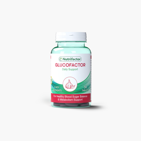 Nutrifactor Glucofactor Daily Support Supplements 30 Tablets