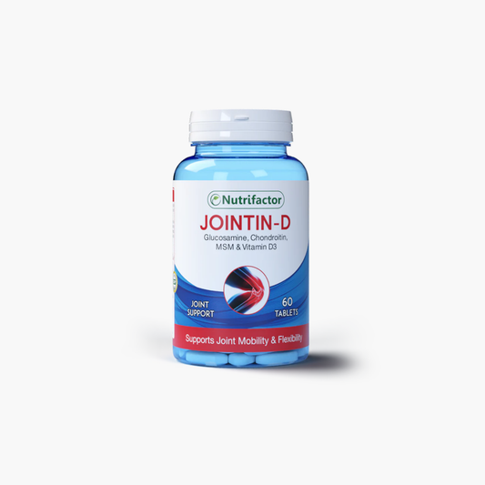 Nutrifactor Jointin-D Glucosamine, Chondroitin, MSM & Vitamin D3 Supplements