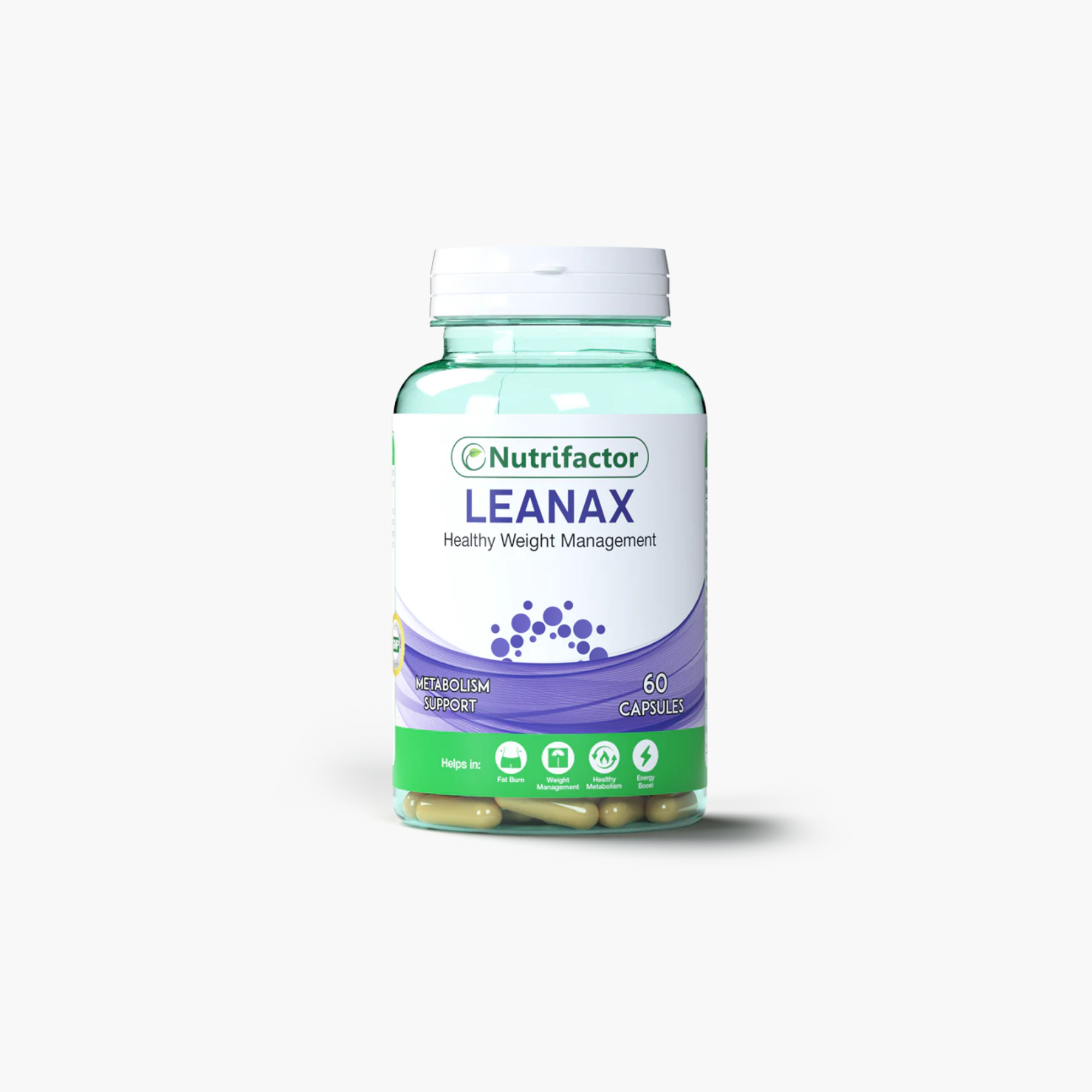 Nutrifactor Leanax Height Weight Mangement Supplements 60 Capsules