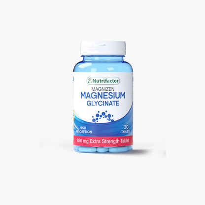 Nutrifactor Magnizen Magnesium Glycinate Supplements