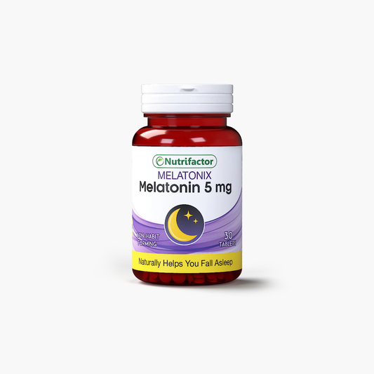 Nutrifactor Melatonix Melatonin 5mg Supplements 30 Tablets