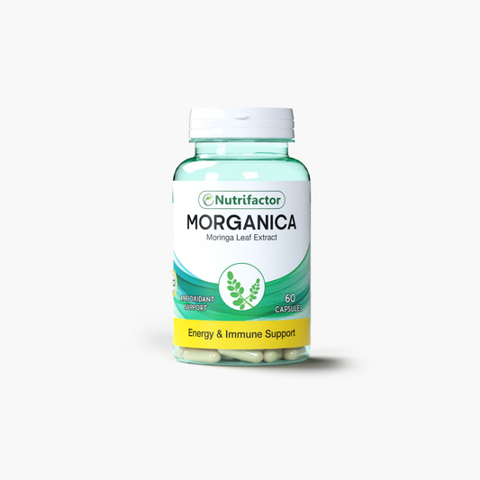 Nutrifactor Morganica Moringa Leaf Extraxt Supplements 60 Capsules