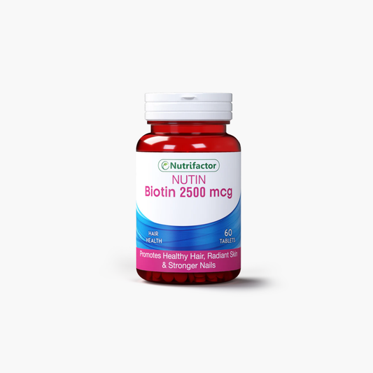 Nutrifactor Nutin Biotin 2500 mcg Supplements