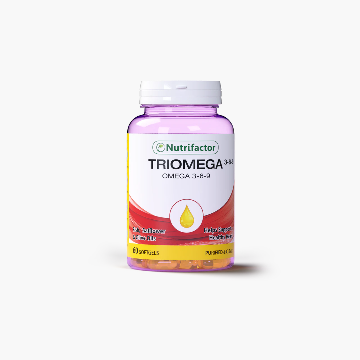 Nutrifactor Triomega 3-6-9 Supplements 60 Softgels