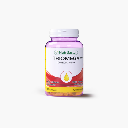 Nutrifactor Triomega 3-6-9 Supplements 60 Softgels