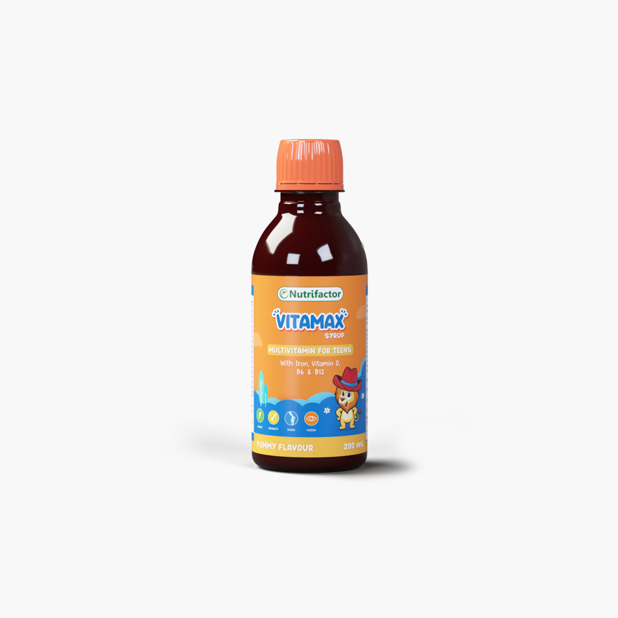 Nutrifactor Vitamax Syrup Yummy Flavour 200ml