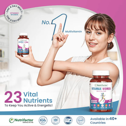 Nutrifactor Vitamax Women One a Day Multi Tablets