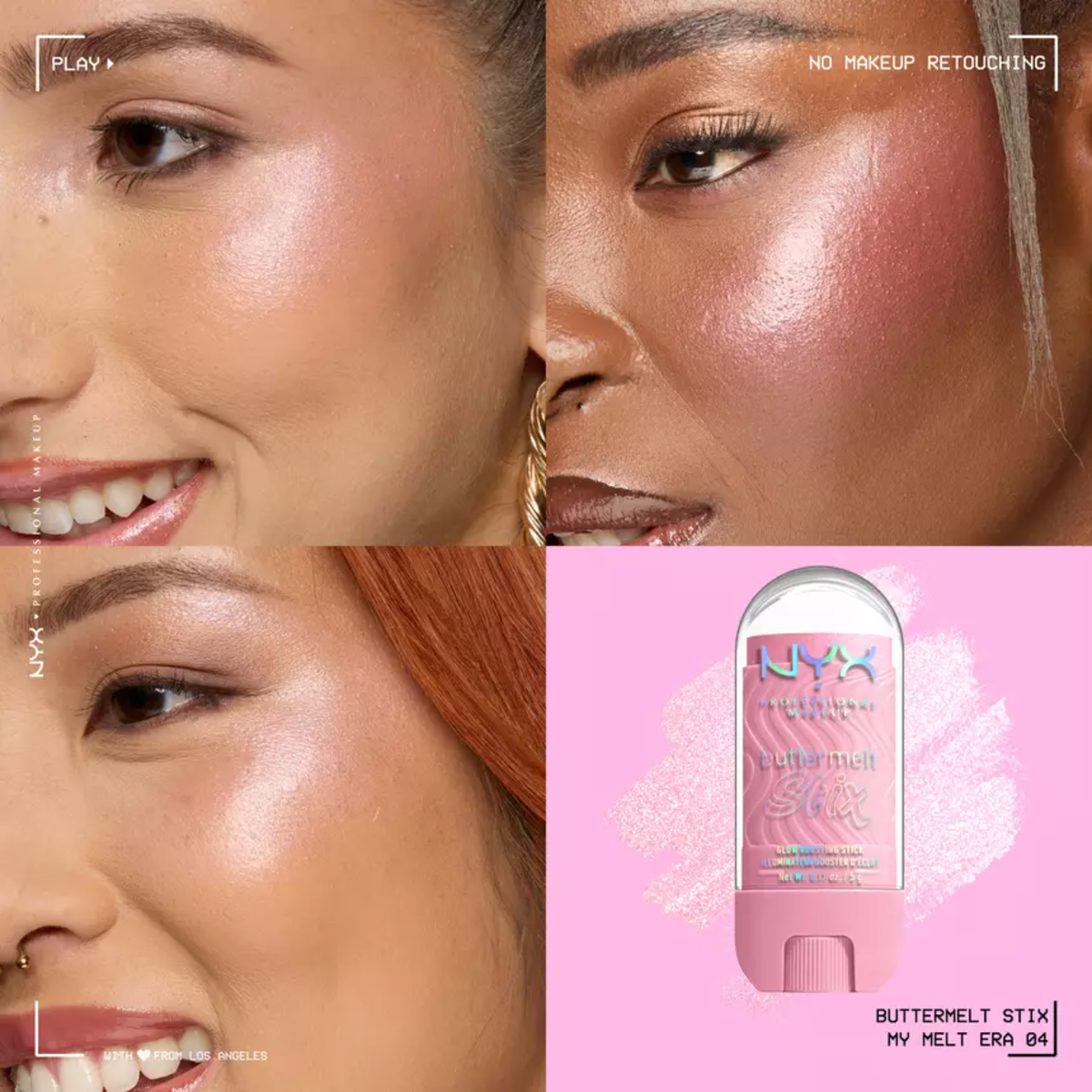Nyx Buttermelt Glow Boosting Highlighter Stix 5gm