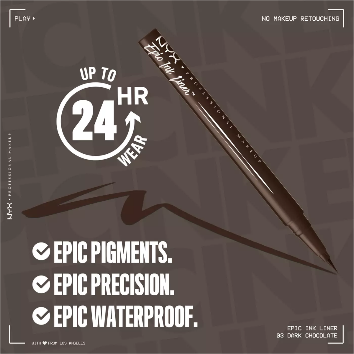 Nyx Epic Ink Waterproof Liquid Eyeliner