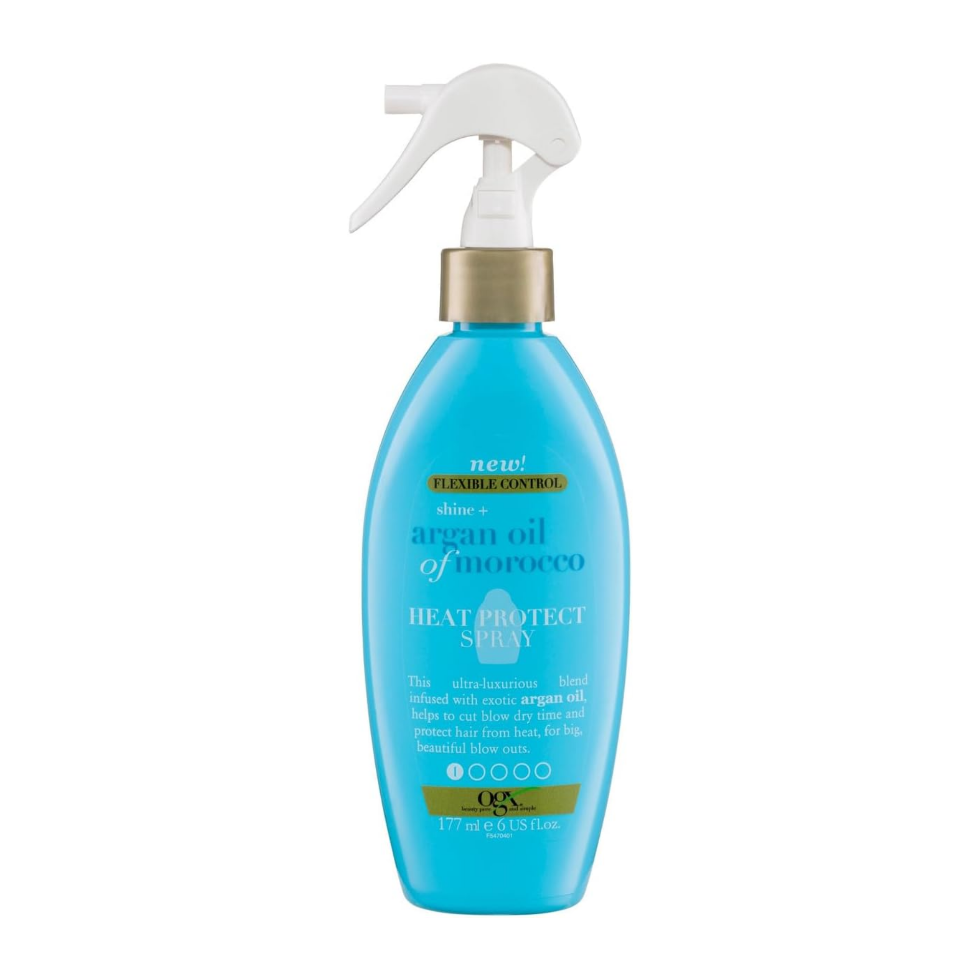 OGX Flexible Control Shine Argan Oil Of Morocco Heat Protect Spray