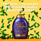 OGX Thick & Full + Biotin & Collagen Shampoo 385ml ingredients