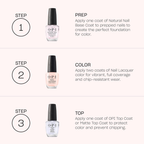 OPI Nail Lacquer Classic Nail Polish 15ml