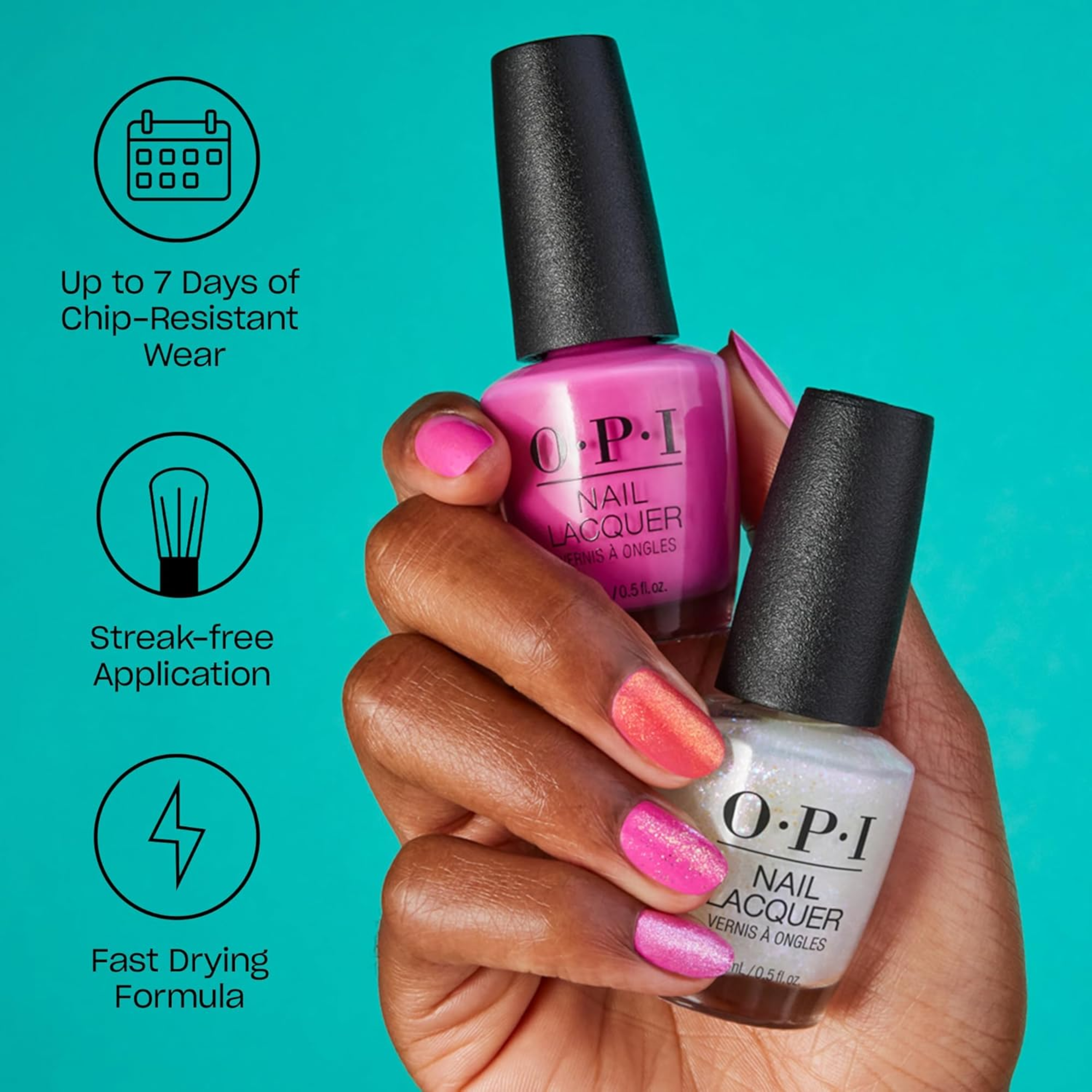 OPI Nail Lacquer Classic Nail Polish 15ml