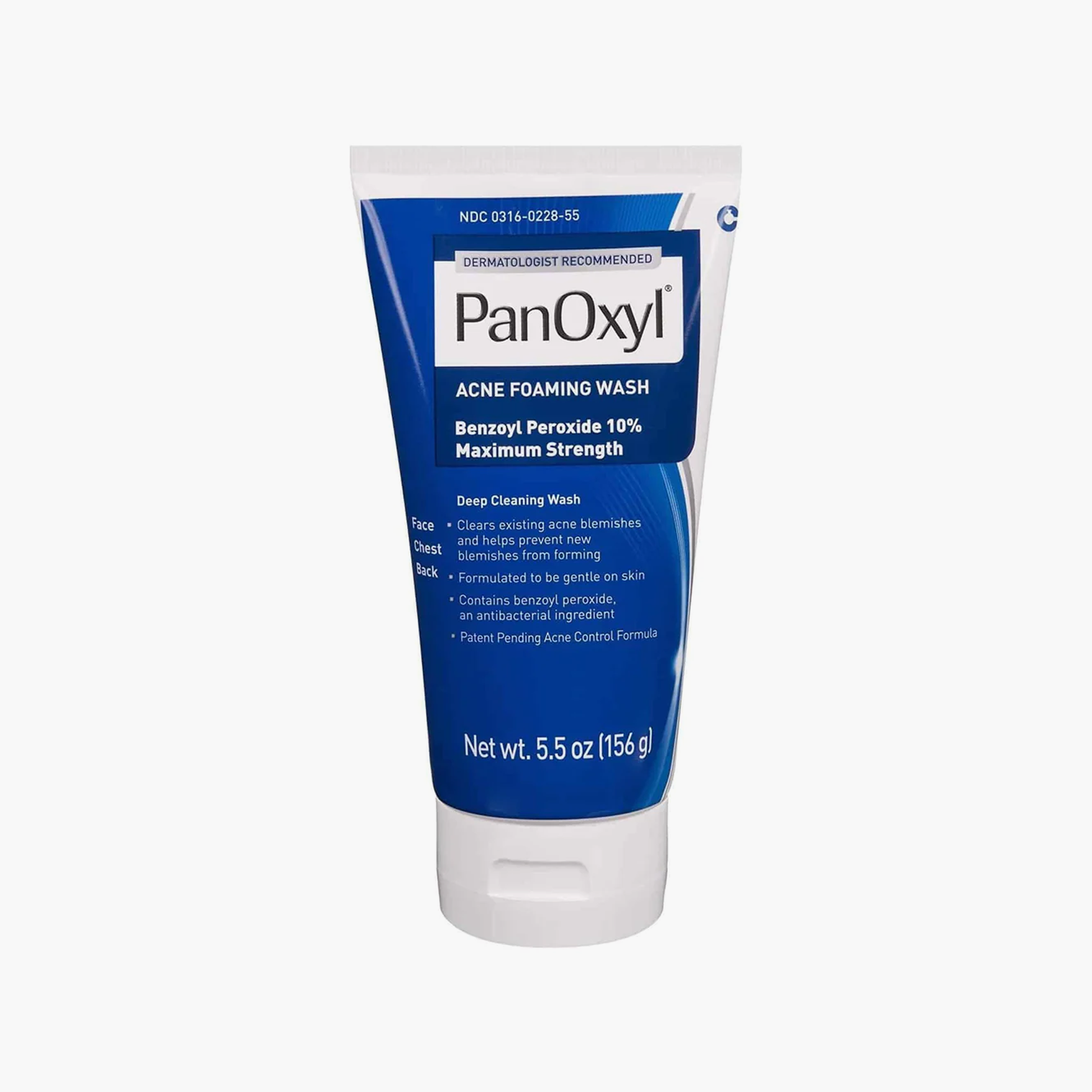PanOxyl Acne Foaming Wash 156gm