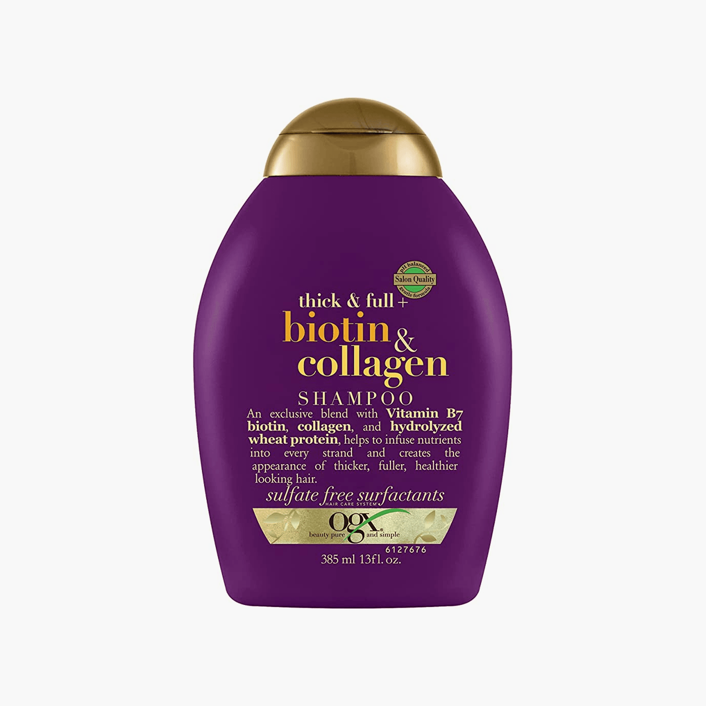 Ogx Shampoo Thick And Full Biotin & Collagen 385ml - TheSkinFit