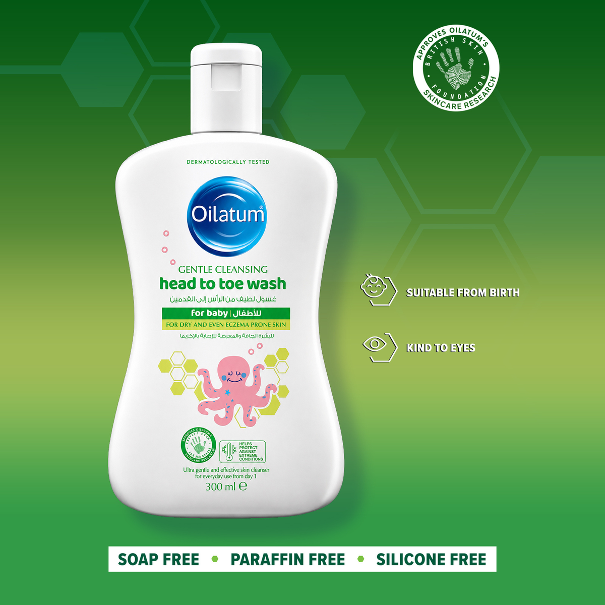 Oilatum Baby Gentle Cleansing Head To Toe Wash