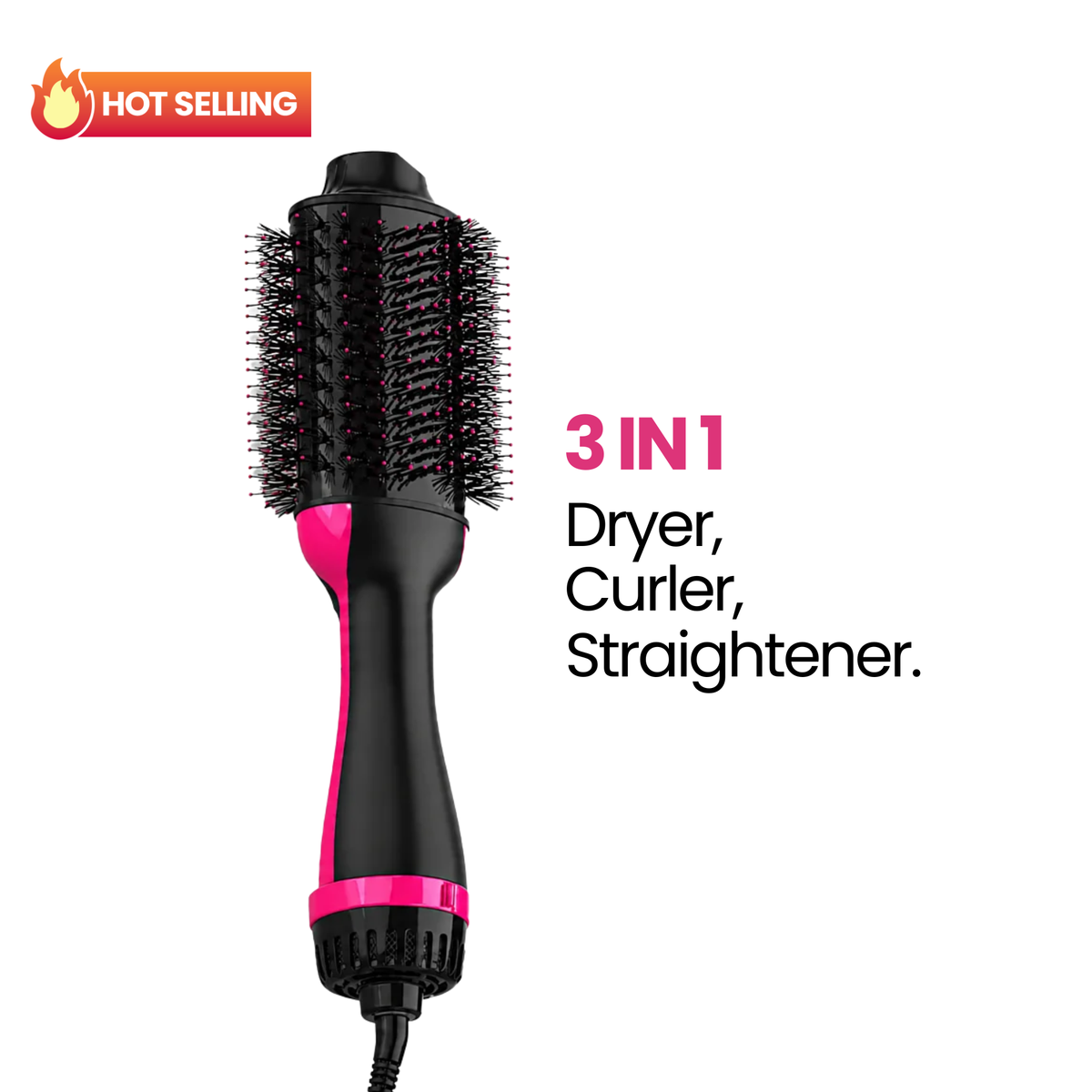 One Step Hair Brush Dryer And Styler
