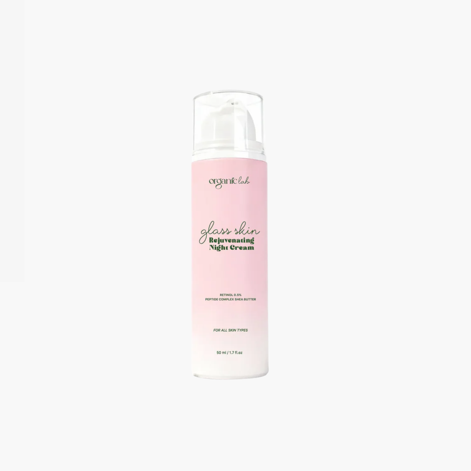 Organic Lab Glass Skin Rejuvenating Night Cream For All Skin Types 50gm