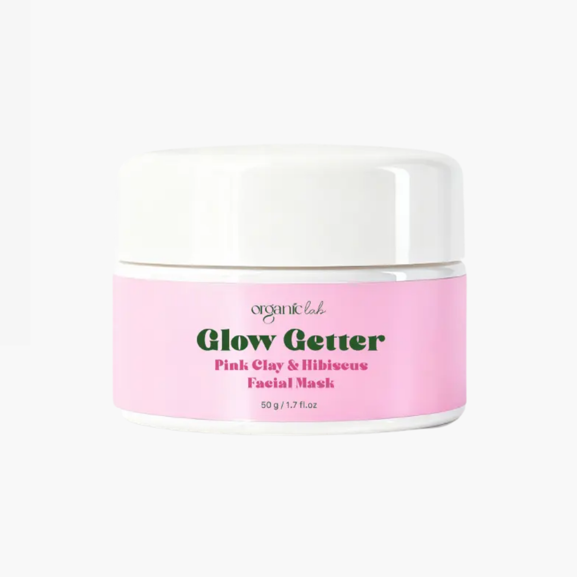 Organic Lab Glow Getter Pink Clay & Hibiscus Facial Mask 20gm