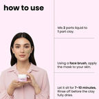 Organic Lab Glow Getter Pink Clay & Hibiscus Facial Mask 20gm